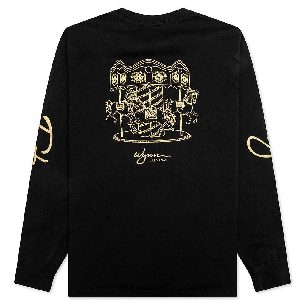 Feature x Wynn Carousel L/S Tee - Black Male Product Image
