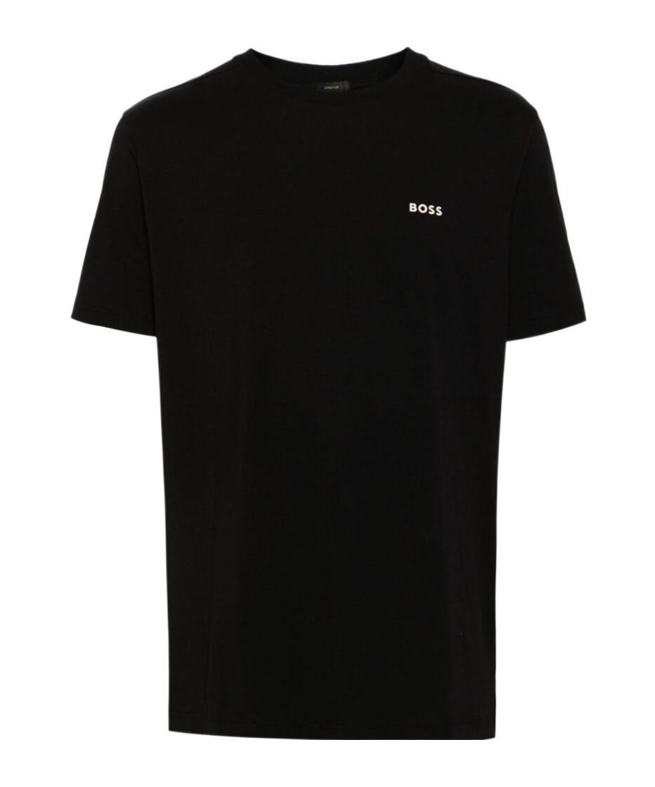 HUGO BOSS Logo-print T-shirt In Black Product Image