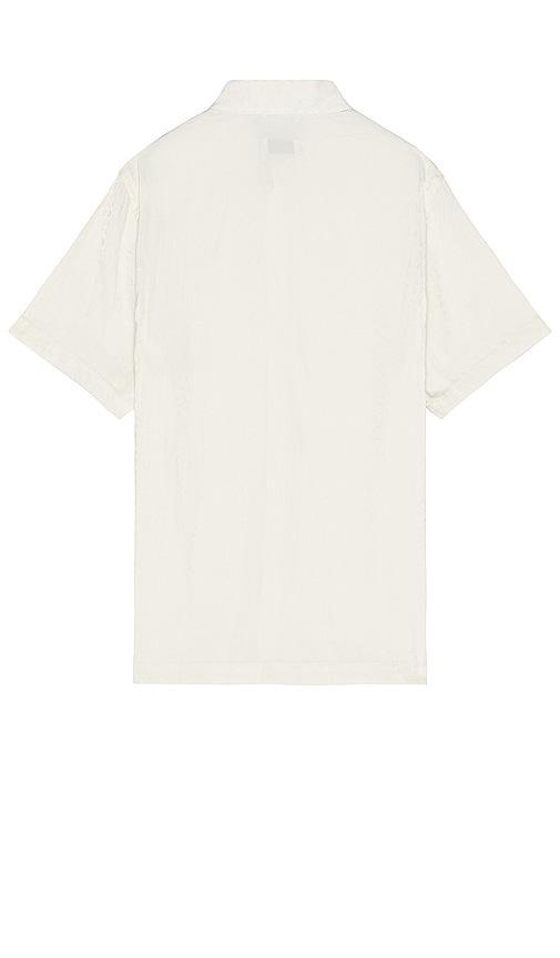 SATURDAYS NYC Bruce Leopard Shirt in Cream Product Image