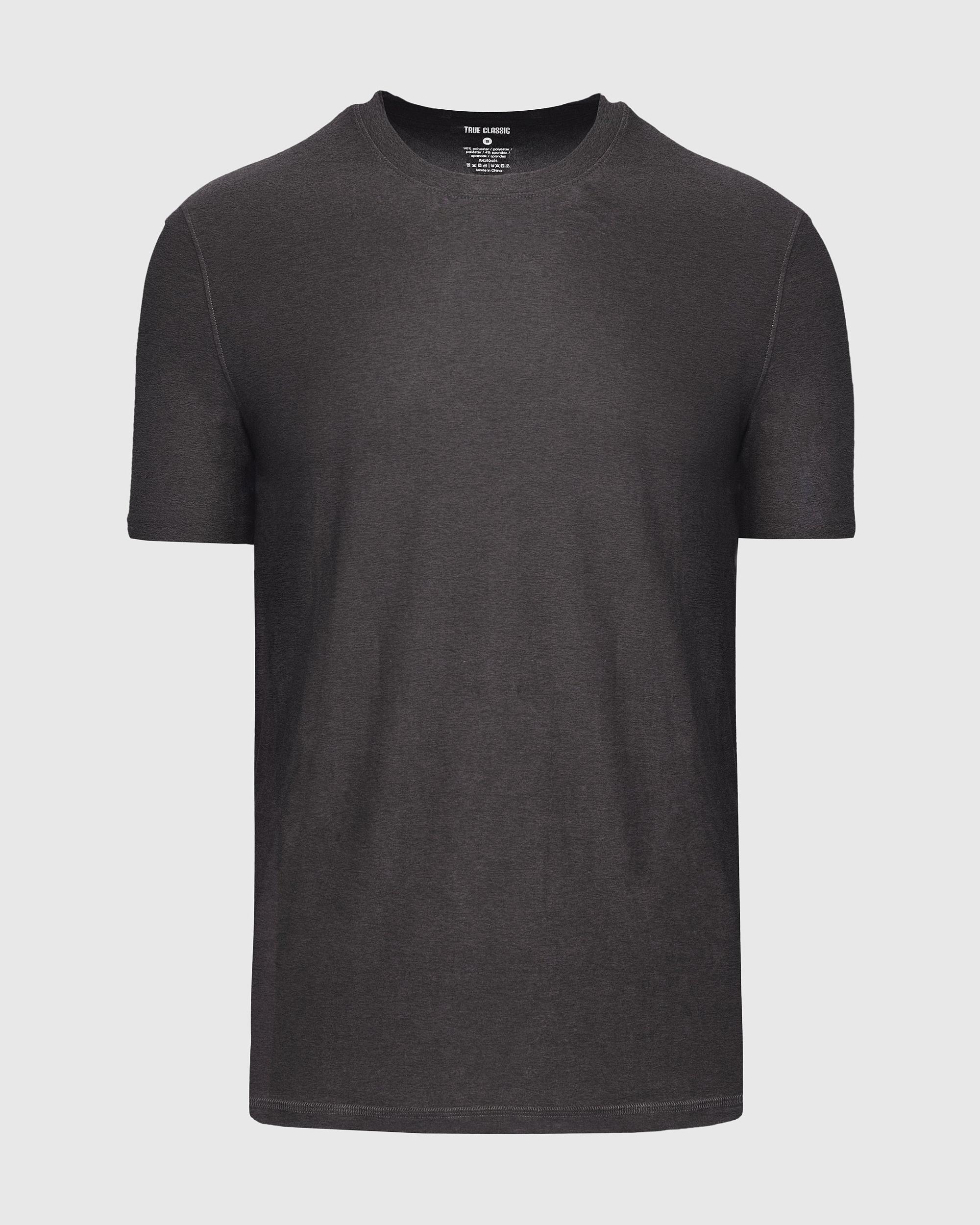 Heather Garnet Classic Crew Neck Product Image