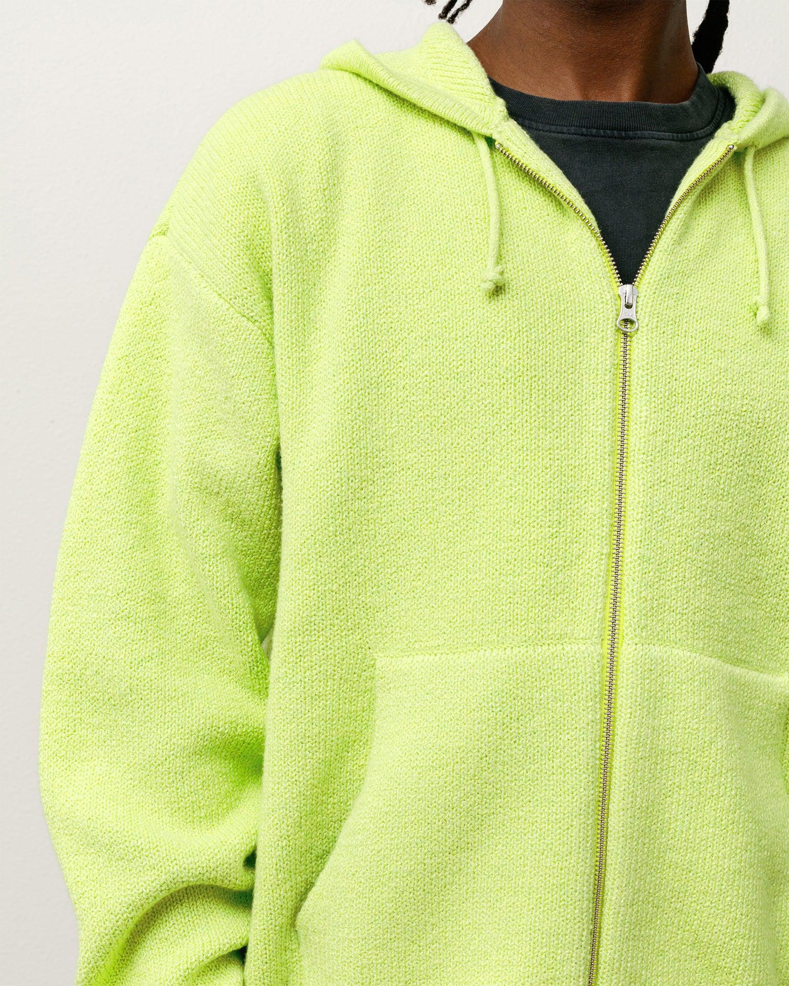 HOODED ZIP SWEATER Male Product Image