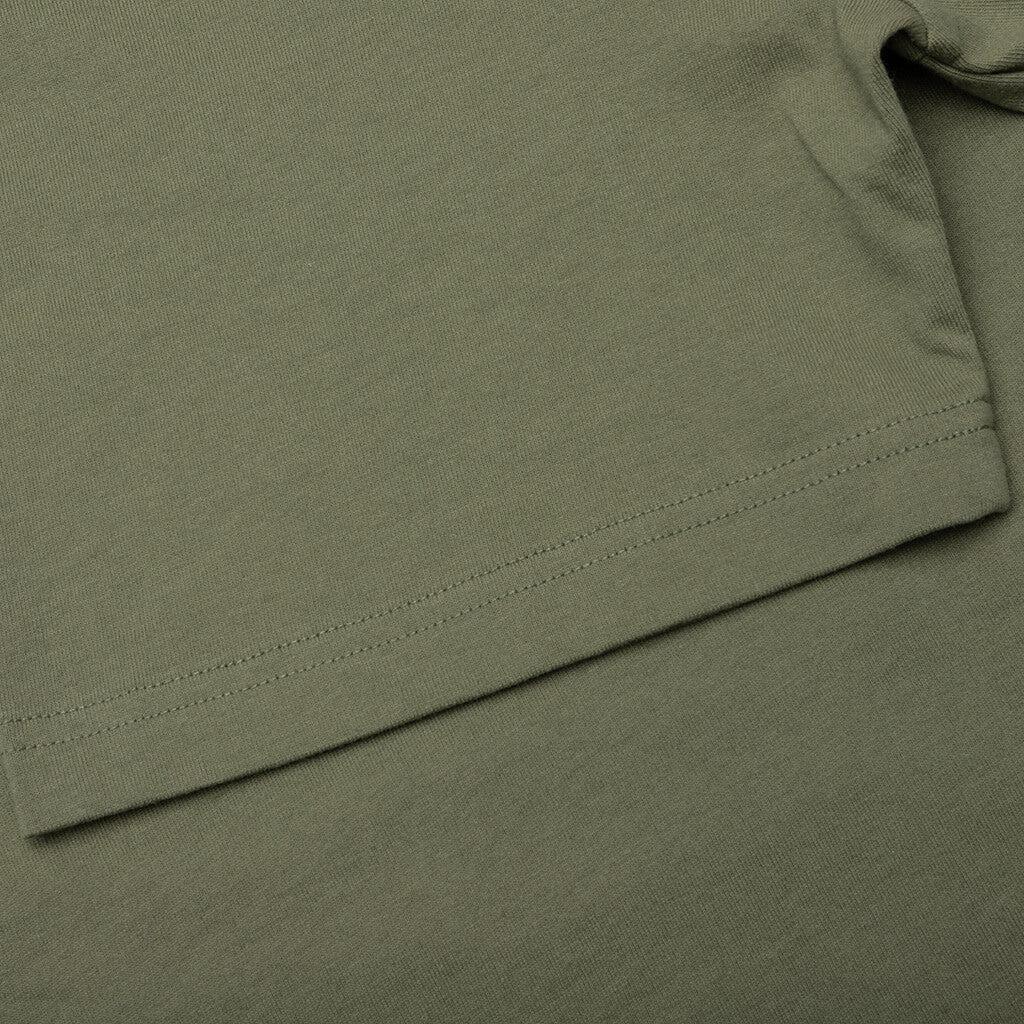 Feature x MAD Gallery x Pretty Done Direction Tee - Oil Green Male Product Image