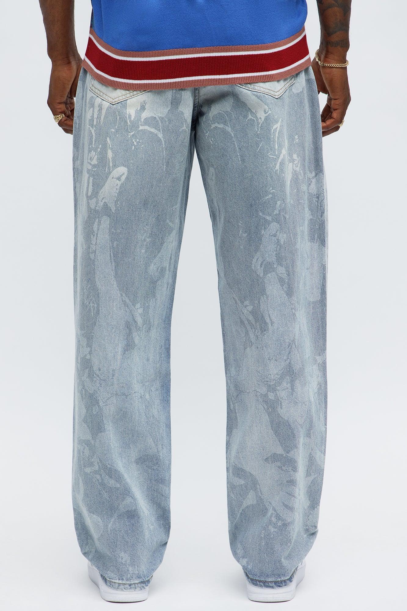 Straight Perspective Jeans - Light Blue Wash Product Image