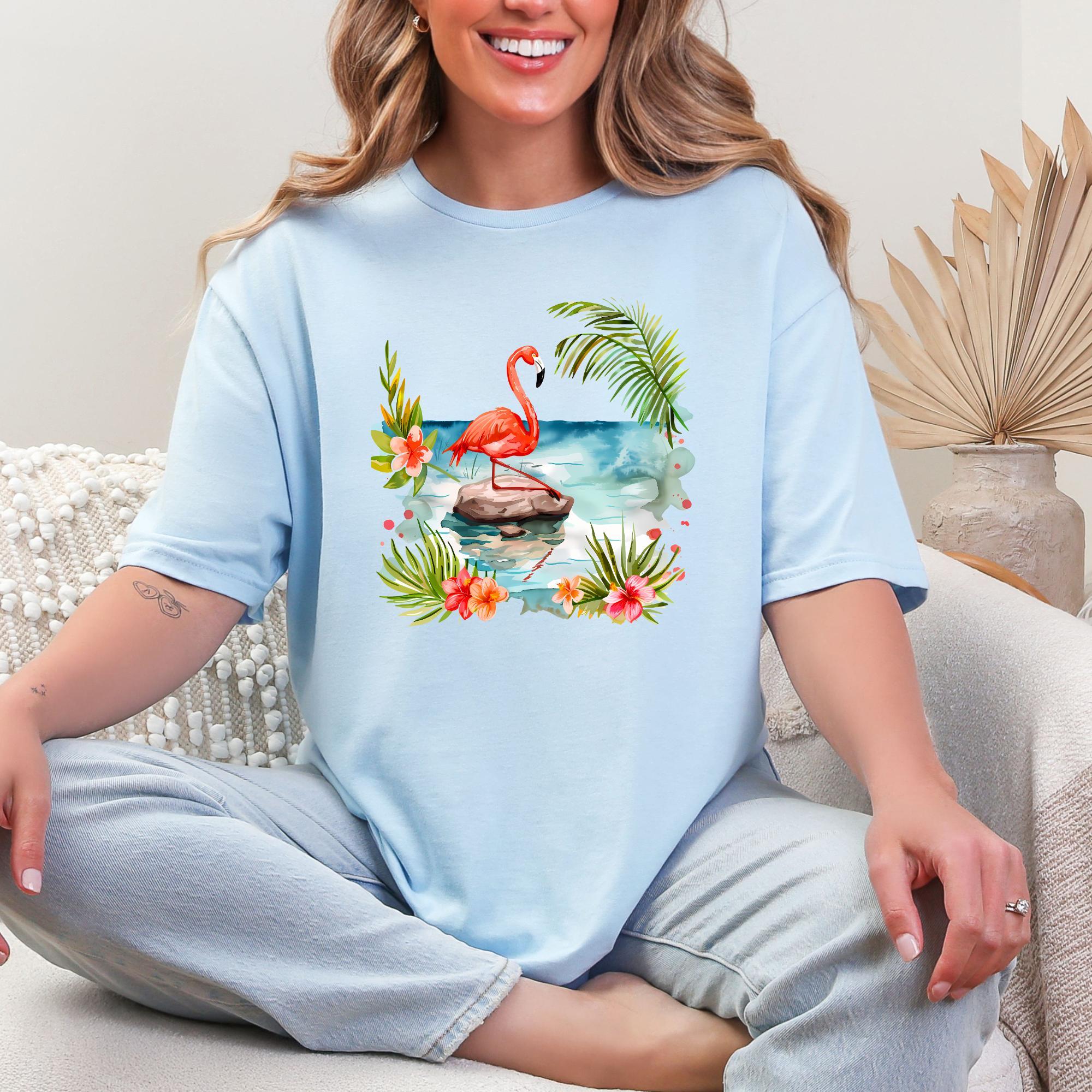 Flock to the Tropics T-Shirt Product Image
