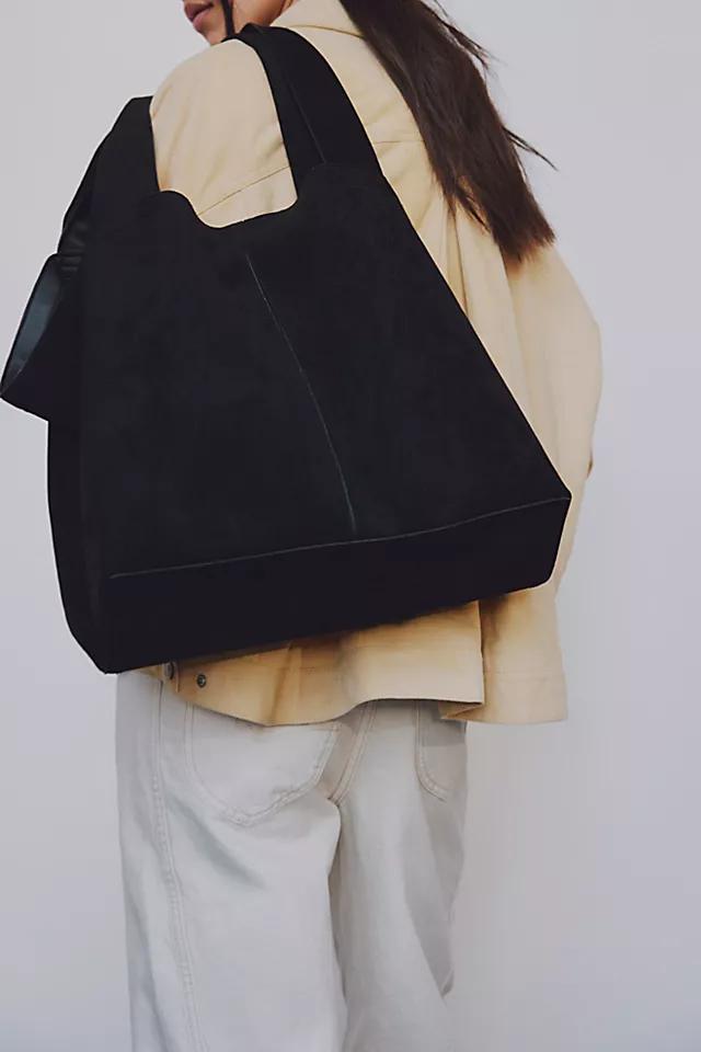 Blair Reversible Vegan Suede Tote Product Image