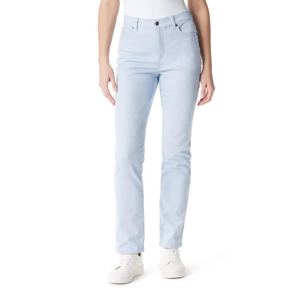 Women's Gloria Vanderbilt Amanda Classic Jeans, Size: 12 Short, Dreamy Blue Product Image