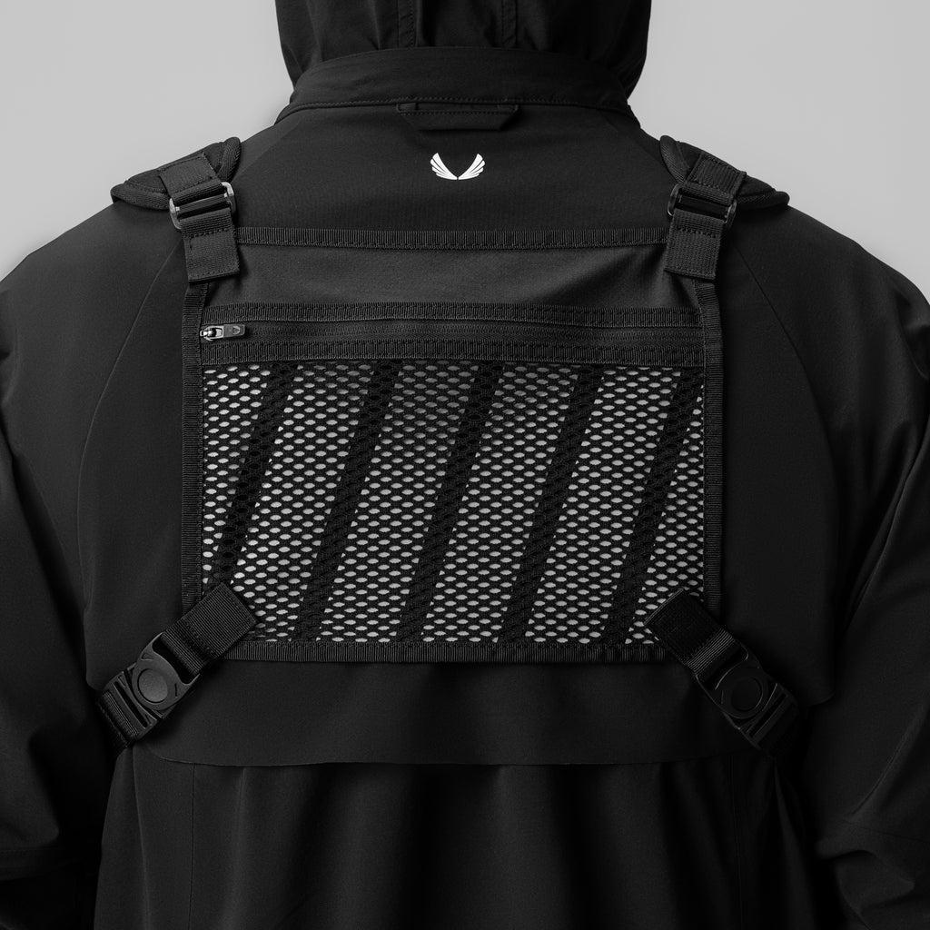 0634. Conditioning Chest Pack - Black "Grid" Product Image