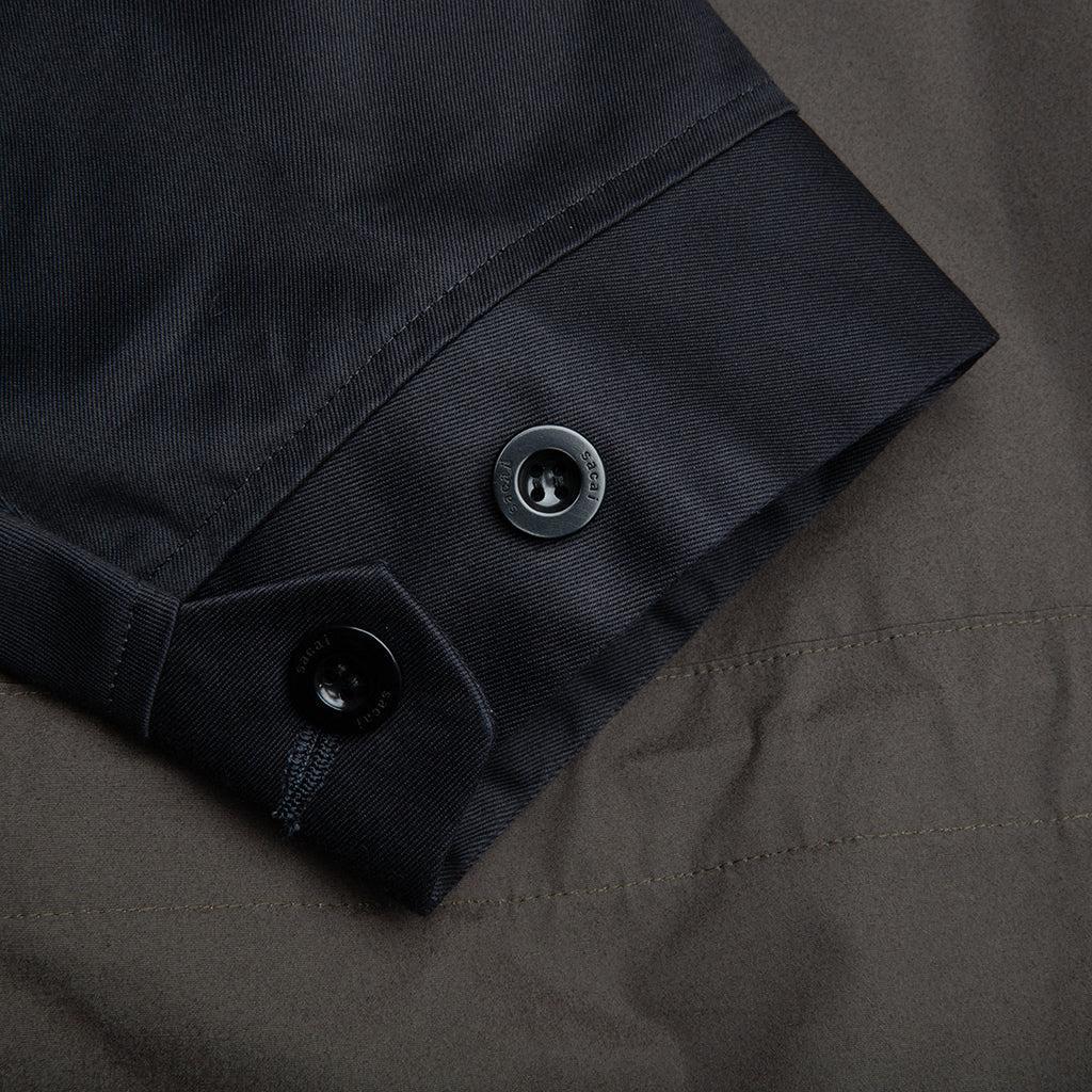 Cotton Chino Mix Pullover - Black/Navy/Dark Khaki Male Product Image