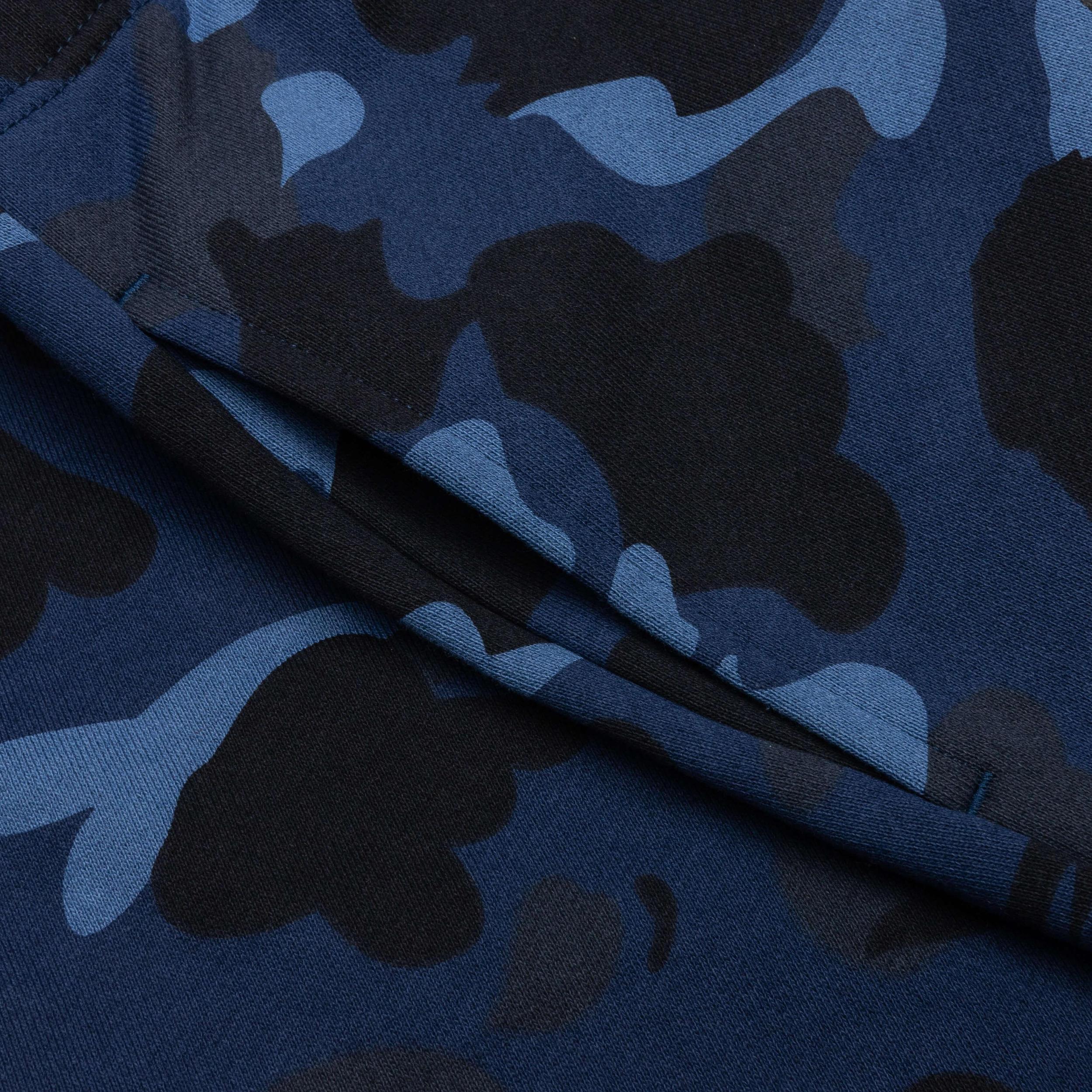 Color Camo Shark Sweat Shorts - Navy Male Product Image