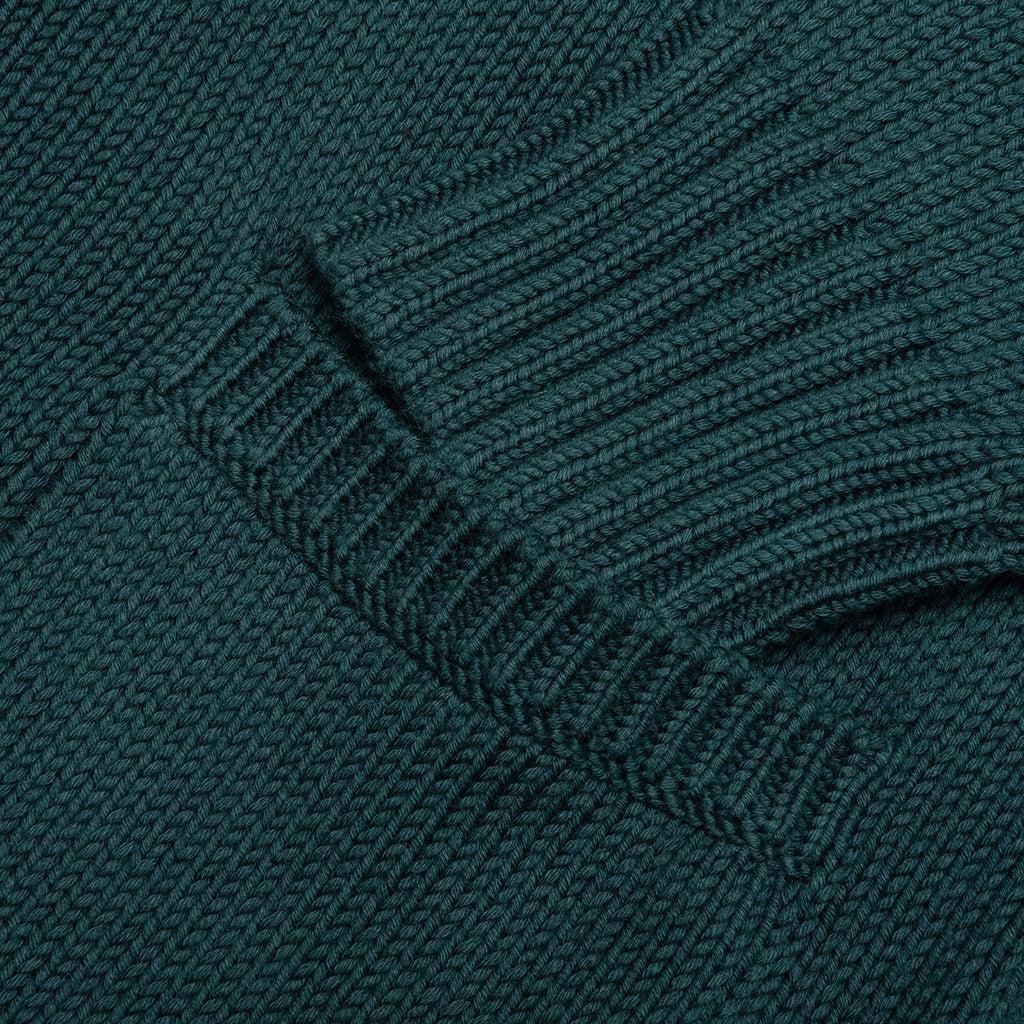 Cotton College Cardigan - Fir Green Male Product Image