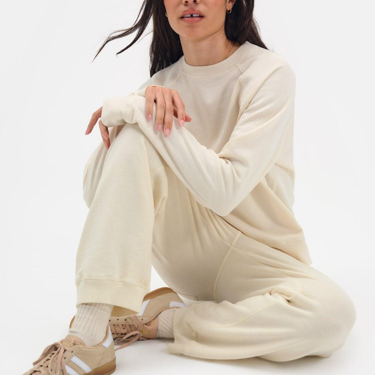 Organic Lightweight Terry Sweatpants Female Product Image