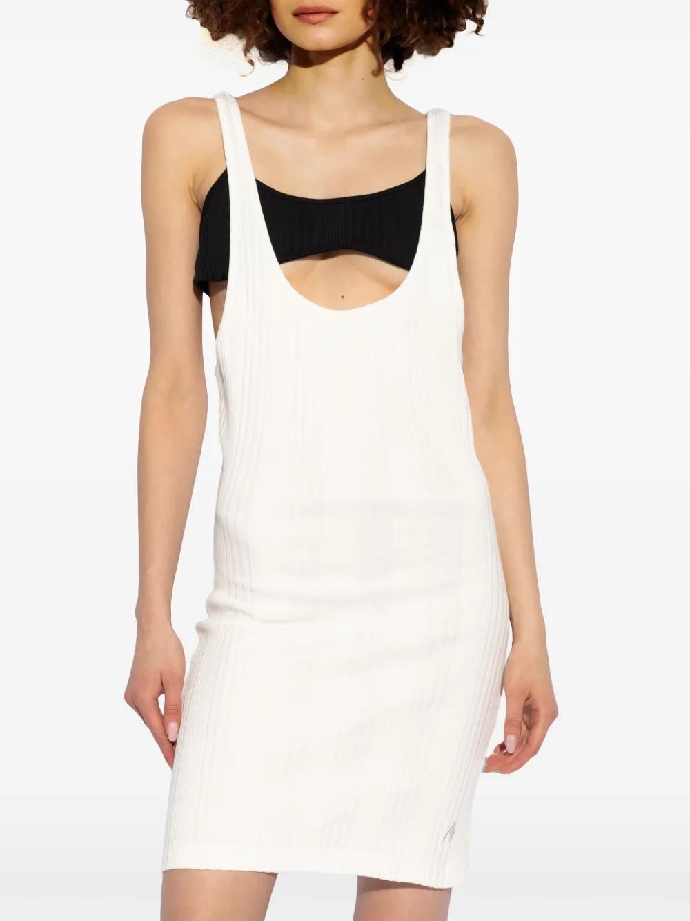 layered cut-out mini dress Product Image