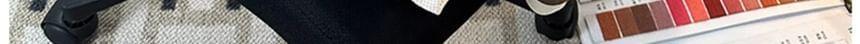 Long-Sleeve Henley Plain Tee Product Image
