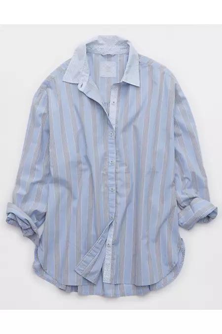 Aerie Good Day Cover Up Button Down Shirt Women's Product Image