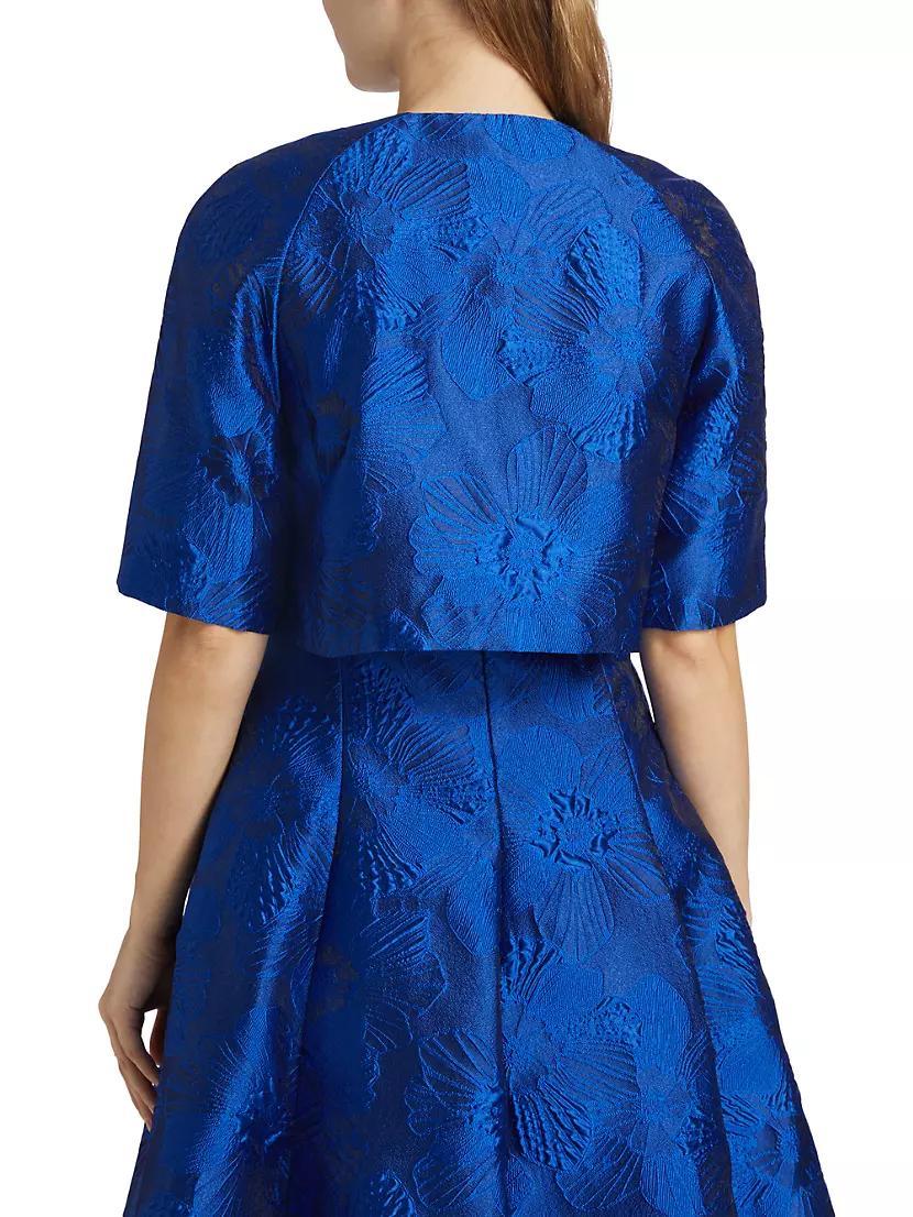 Anemone Floral Jacquard Bolero Product Image