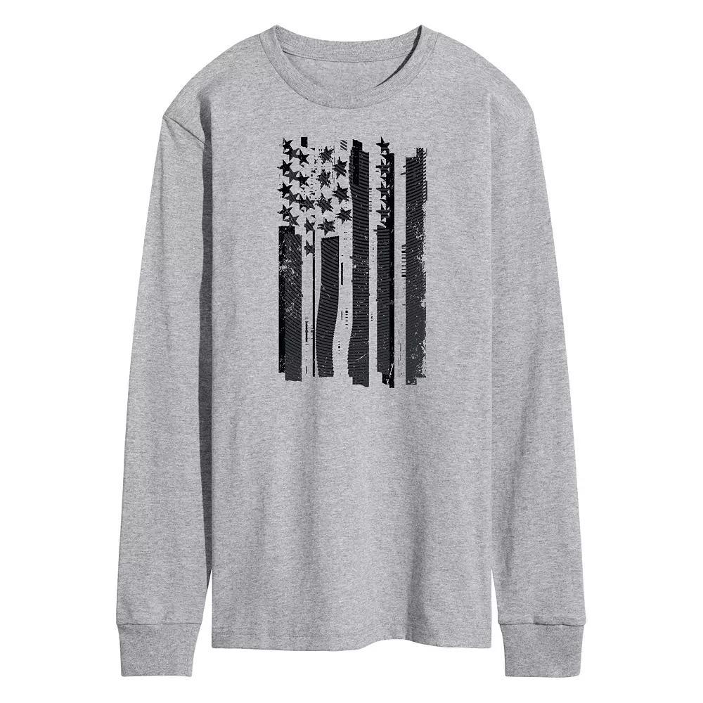 Mens Glitched Freedom Graphic Tee Product Image