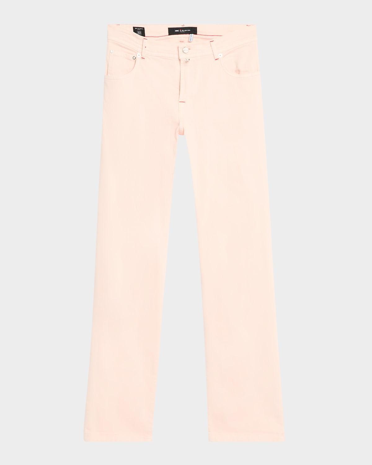 Mens Soft Denim Pants Product Image
