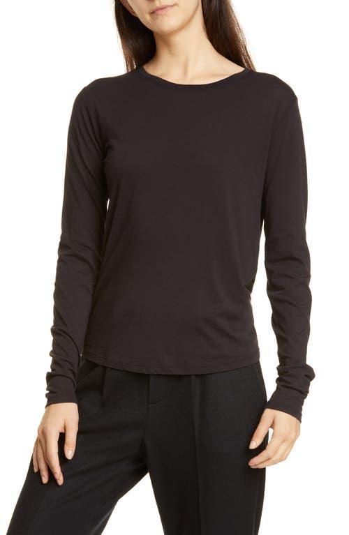 Essential Long-Sleeve Crewneck Tee Product Image