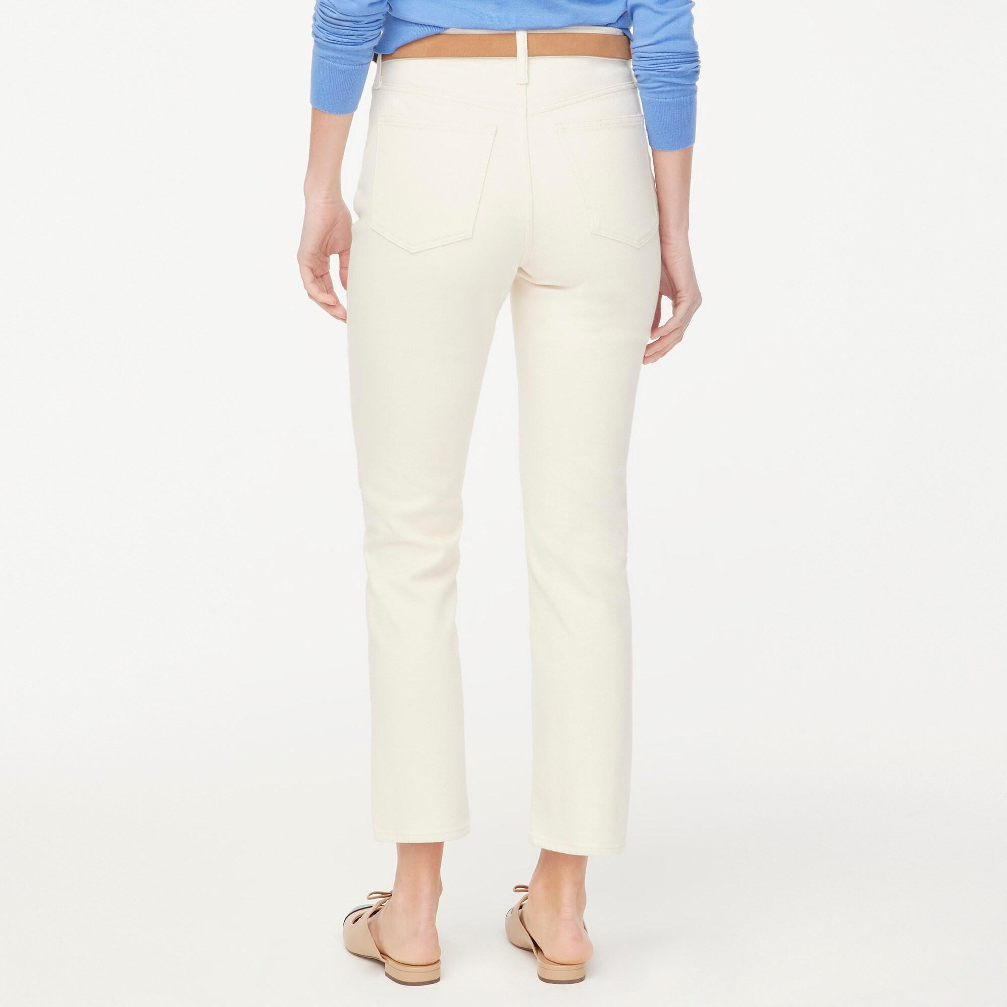Essential straight ecru jean in all-day stretch Product Image