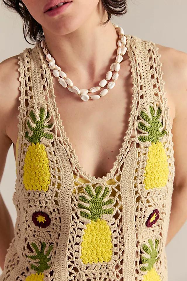 Bali Pineapple Crochet Top Product Image