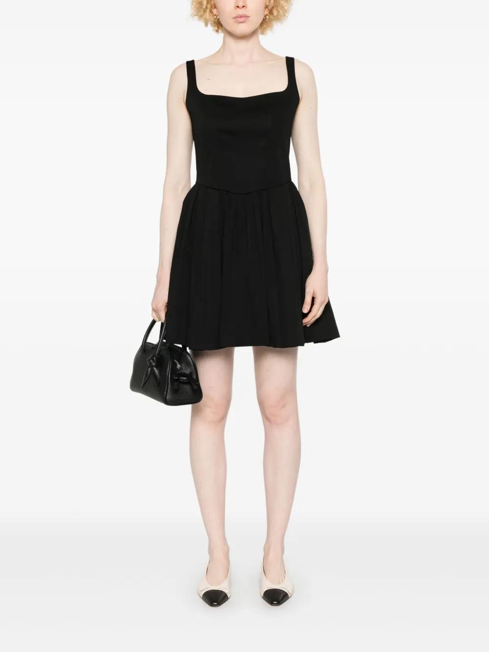 pleated mini dress Product Image