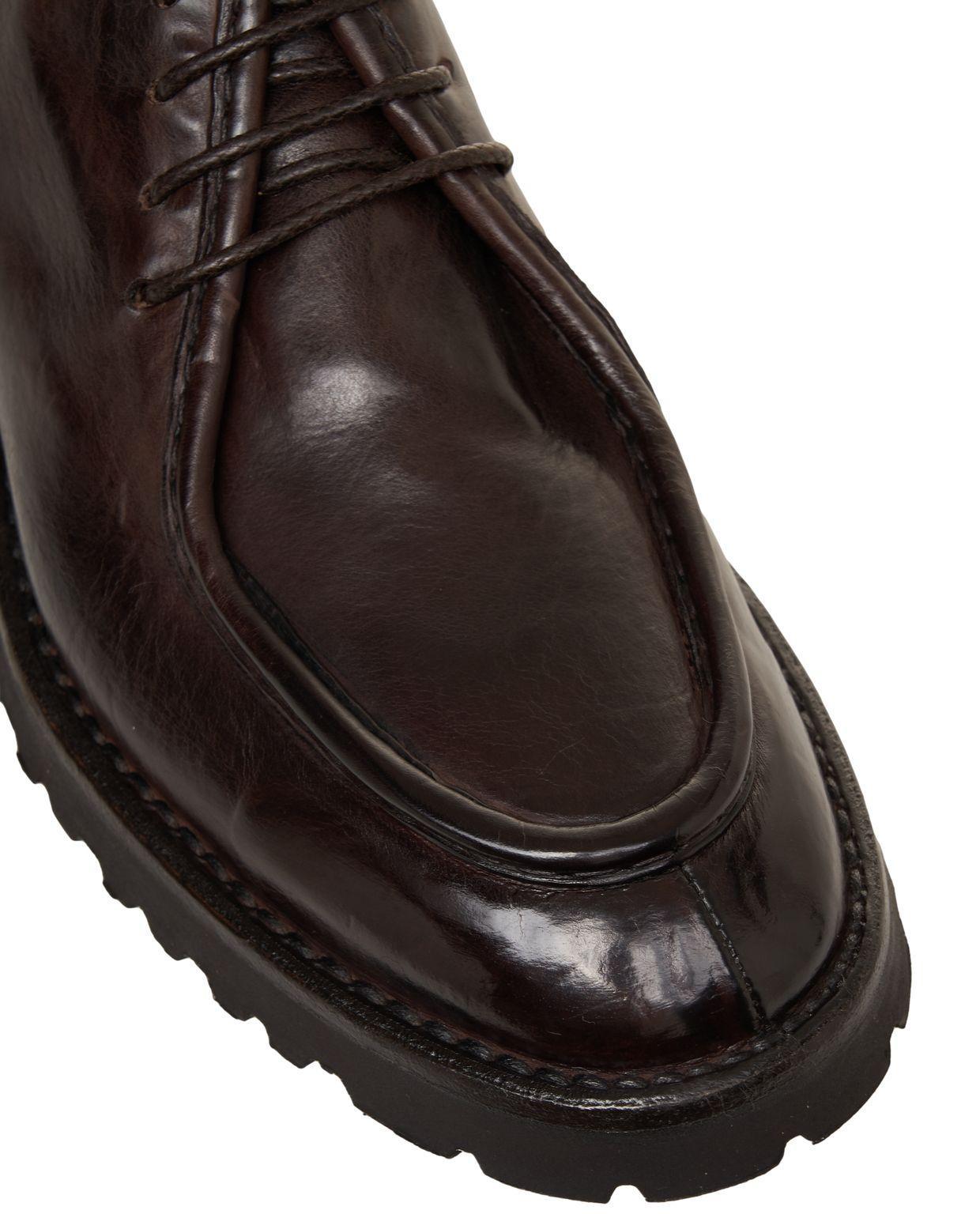 Leather lace-up shoes Product Image