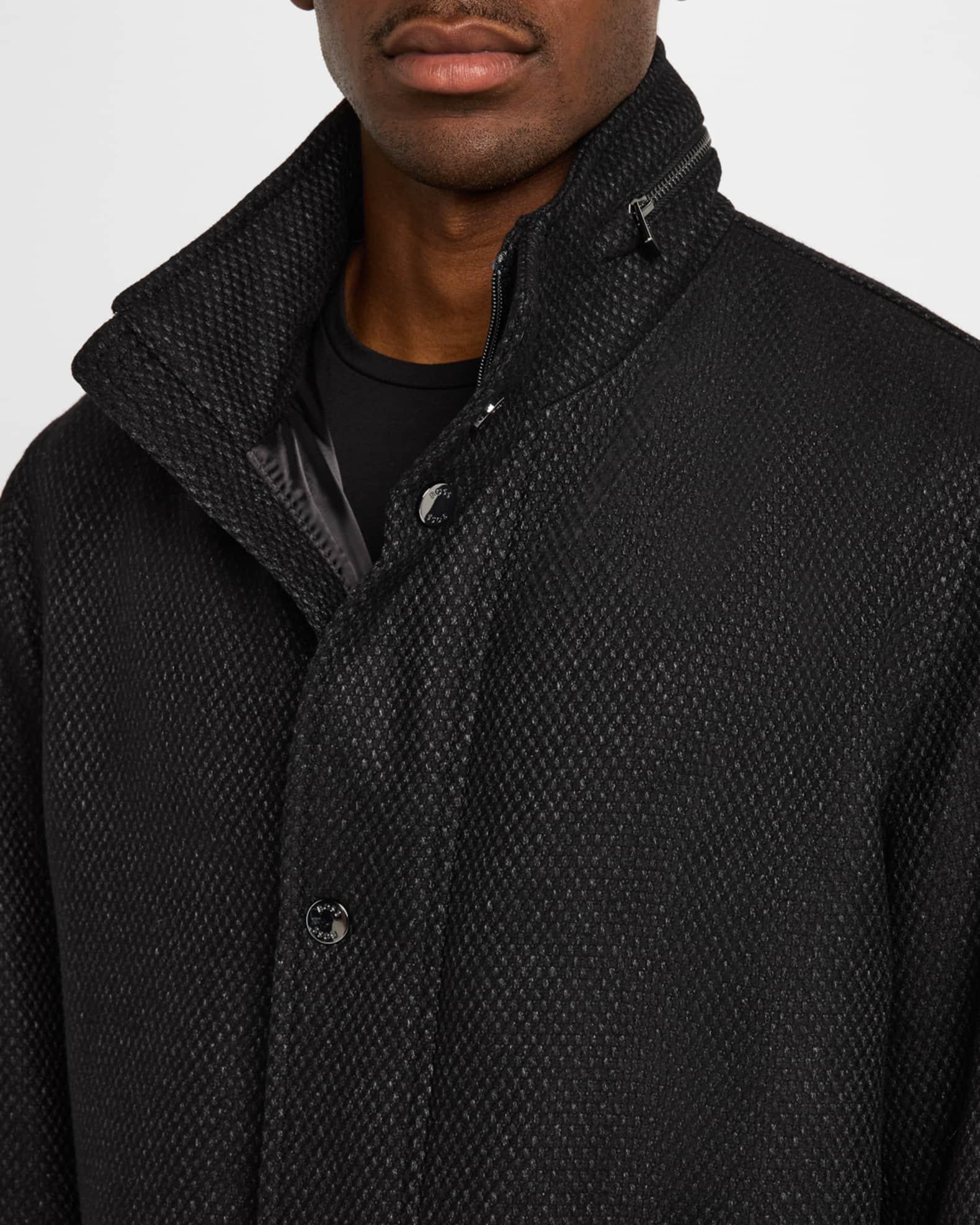 Men's Camron Herringbone Wool Coat Product Image