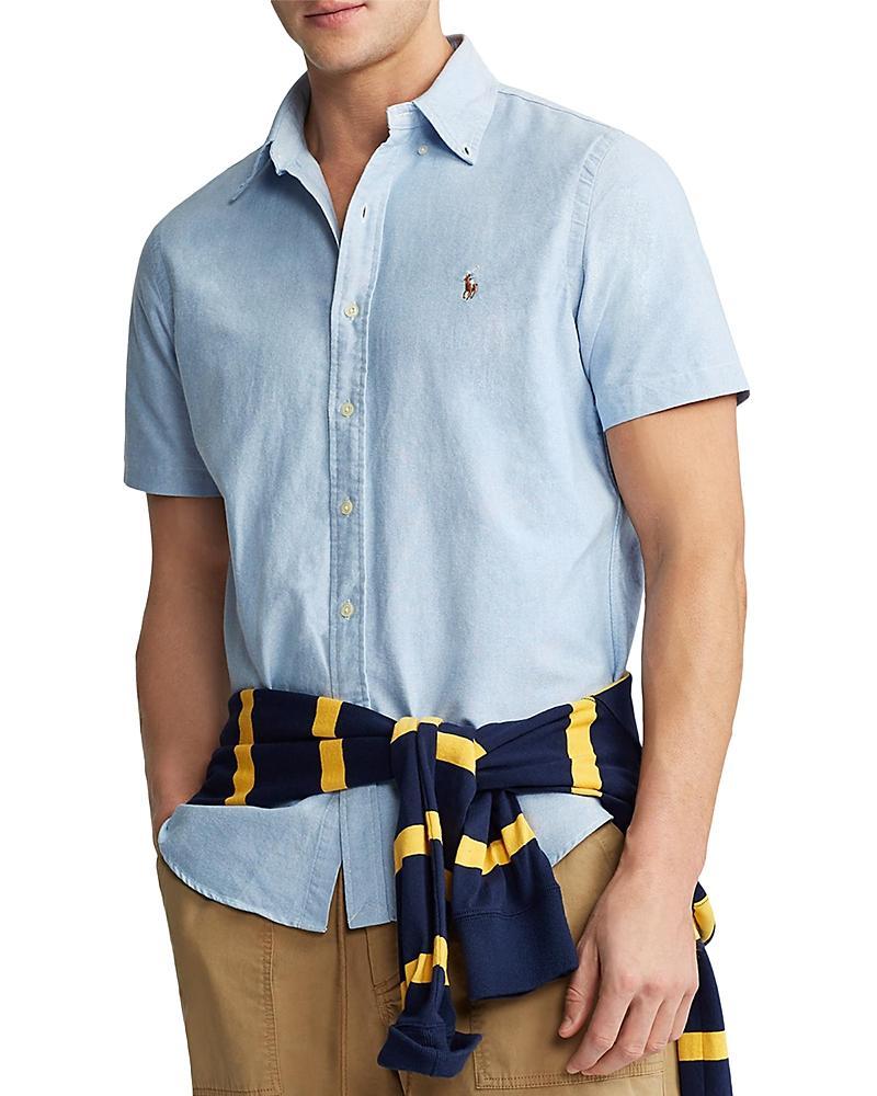 Mens Oxford Short-Sleeve Sport Shirt Product Image