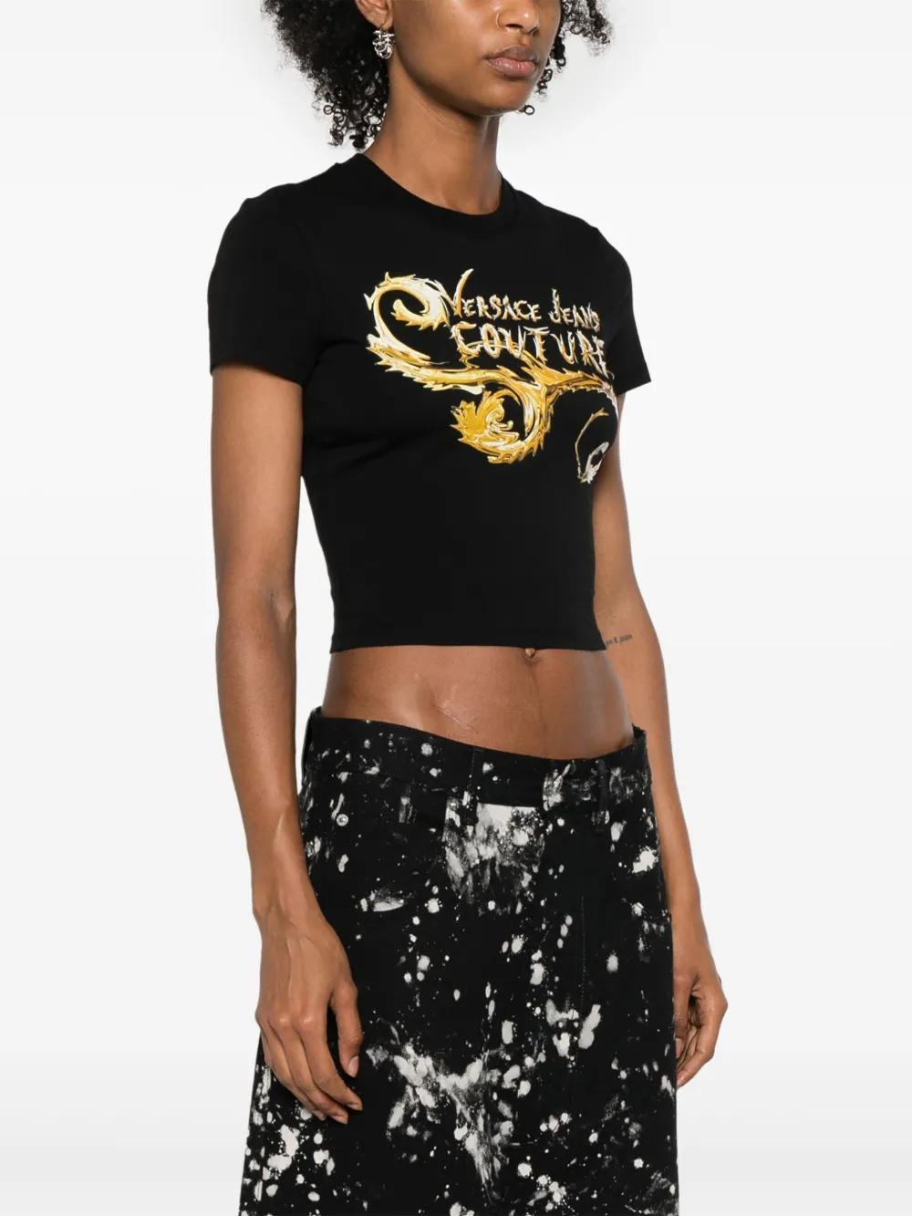 Chromo Couture cropped T-shirt Product Image