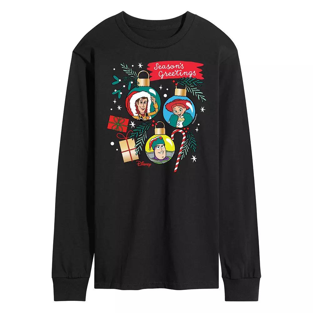 Disney / Pixars Toy Story 4 Mens Seasons Greetings Long Sleeve Graphic Tee Product Image