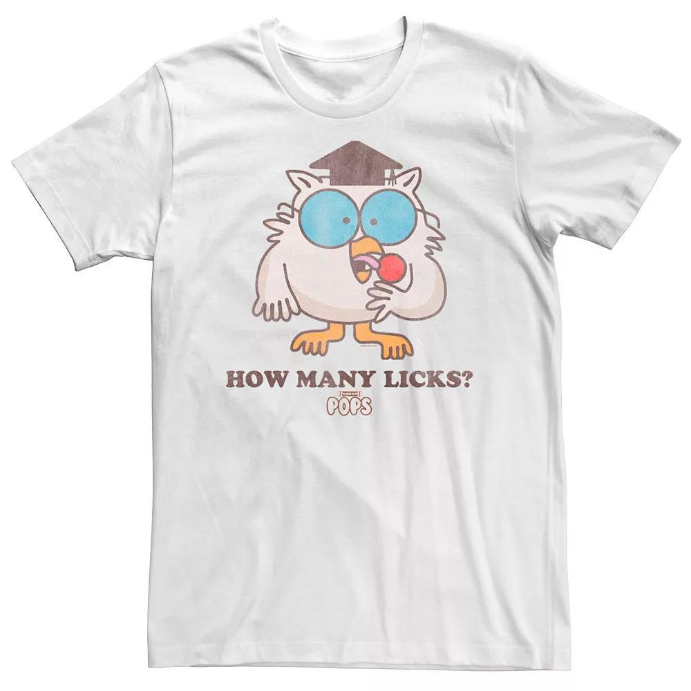 Big & Tall Tootsie Pop How Many Licks Tee, Mens Product Image