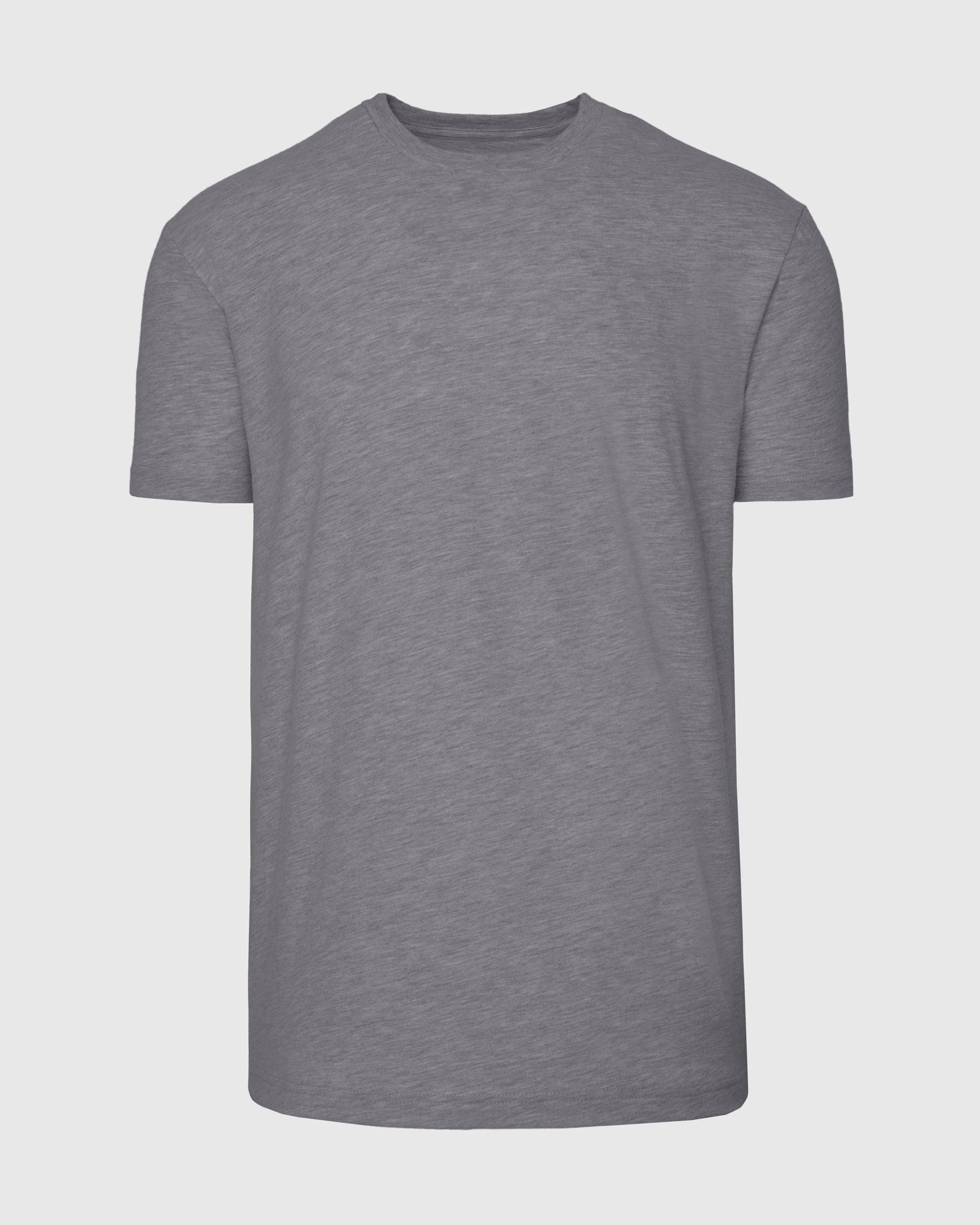 Heather Graphite Short Sleeve Crew Neck Tee Product Image