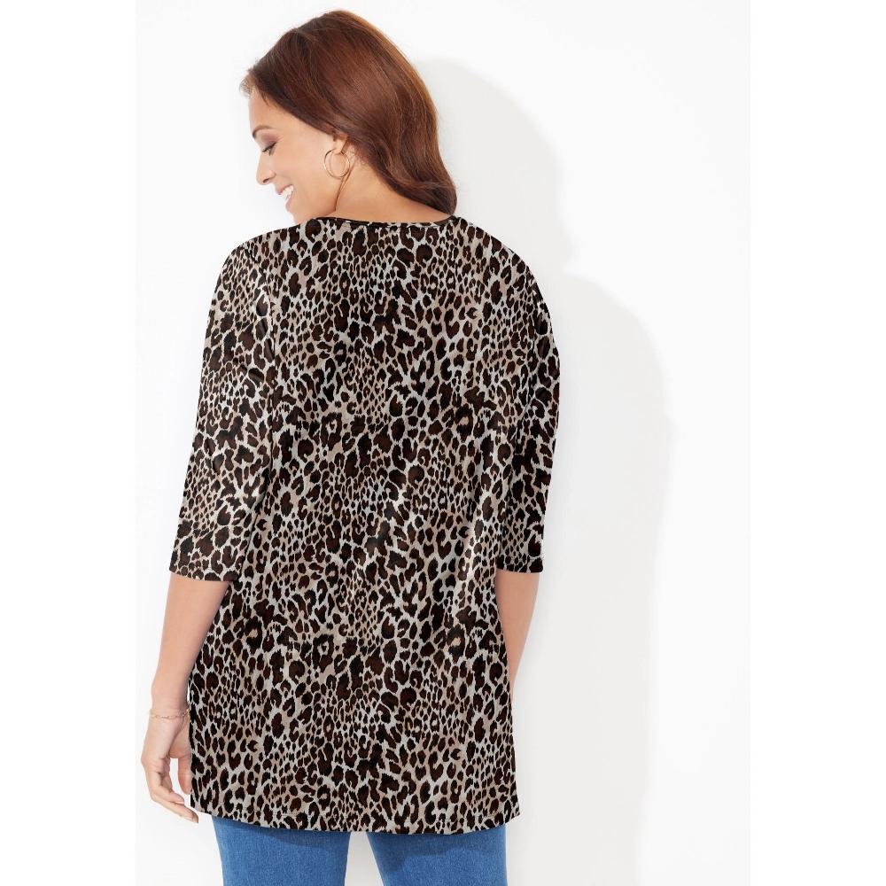 Woman Within Women's Plus Size 7-Day Layered 2-In-1 Tunic Product Image
