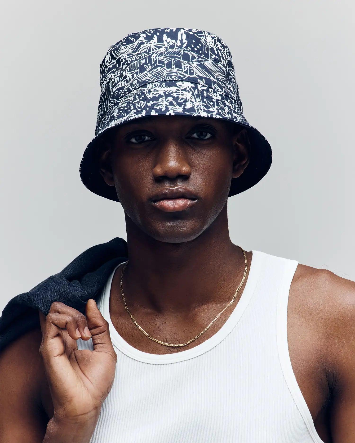 MENS NAXOS REVERSIBLE BUCKET HAT - MO1500006 Product Image
