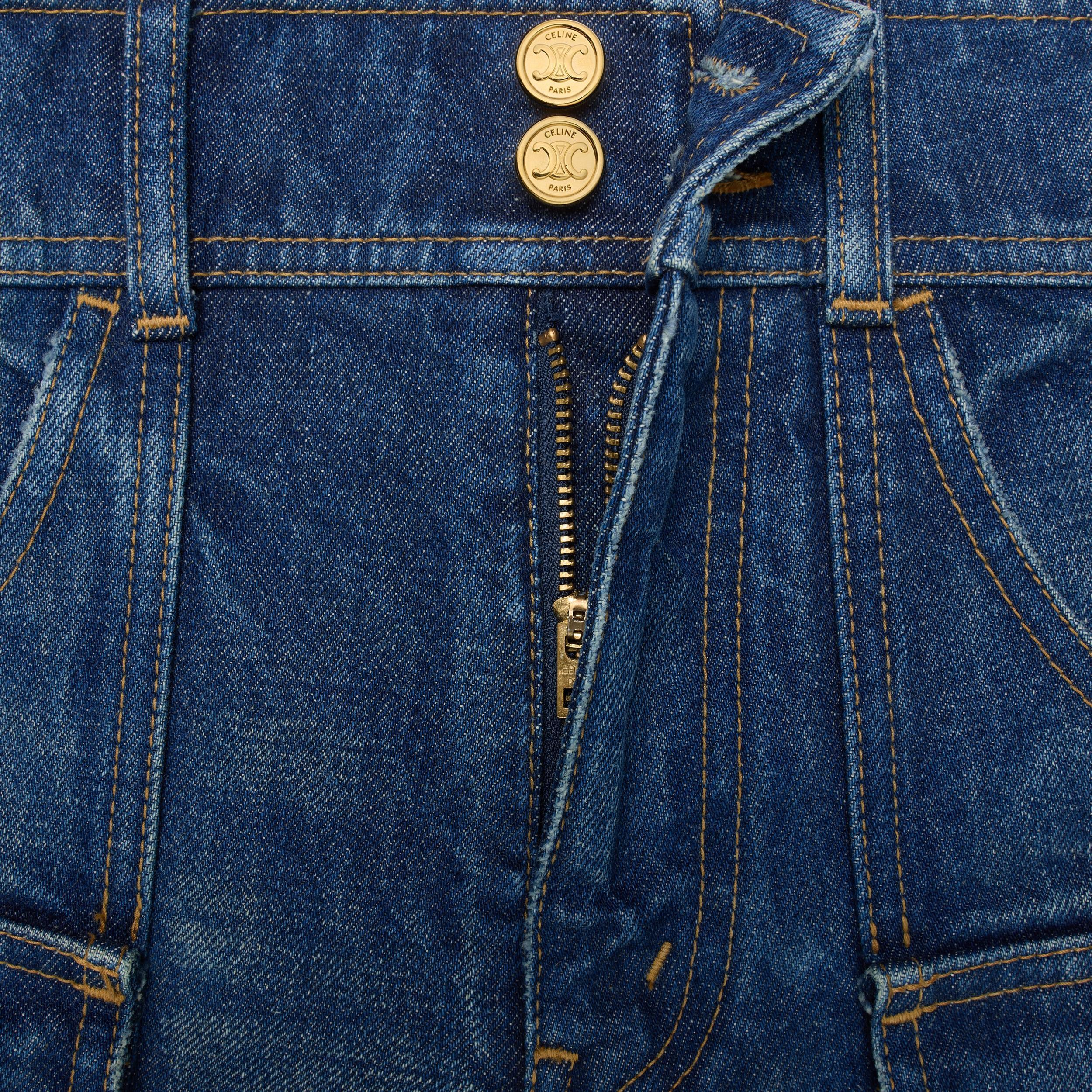kitty shorts in dark union wash denim Product Image