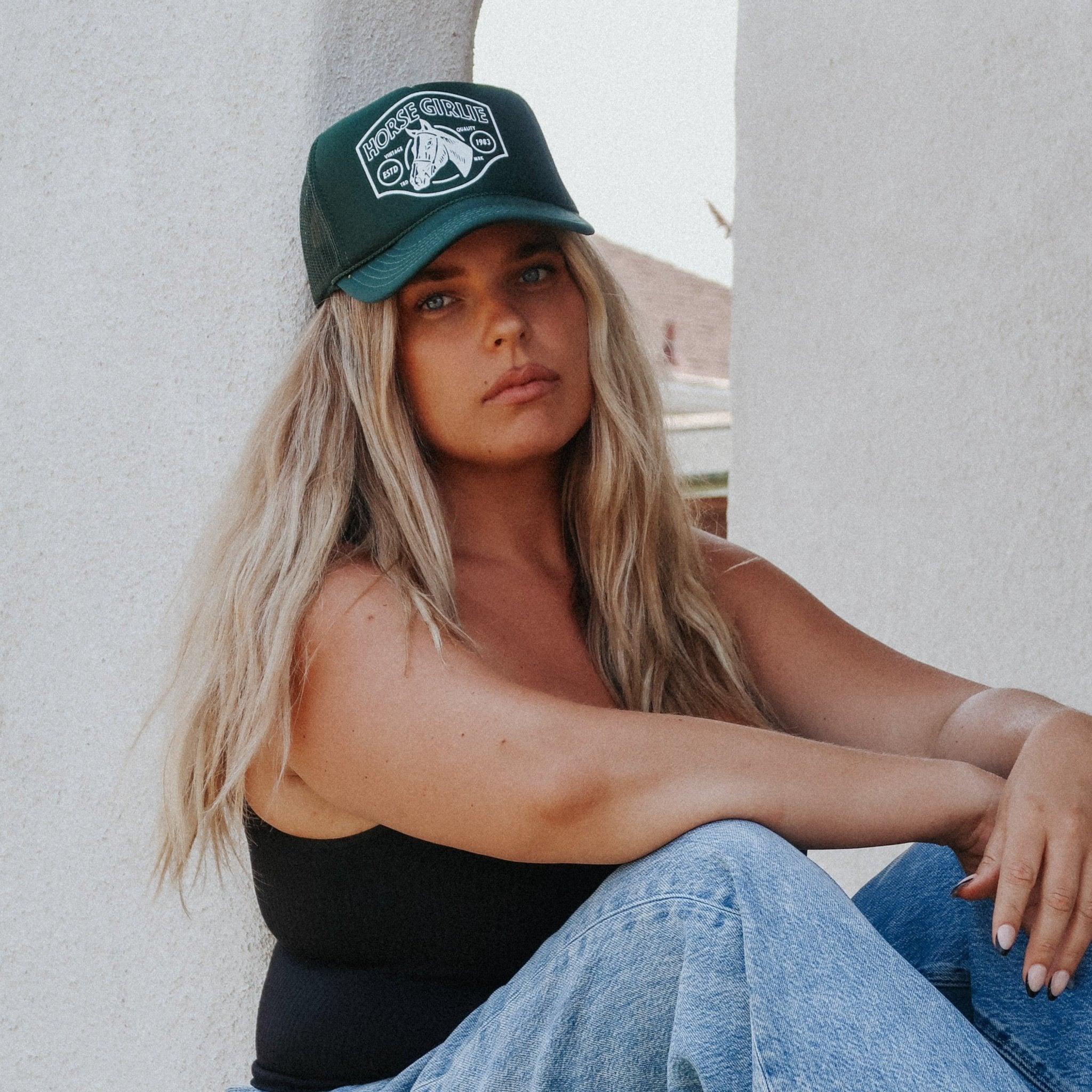 Horse Girlie Trucker Hat Product Image