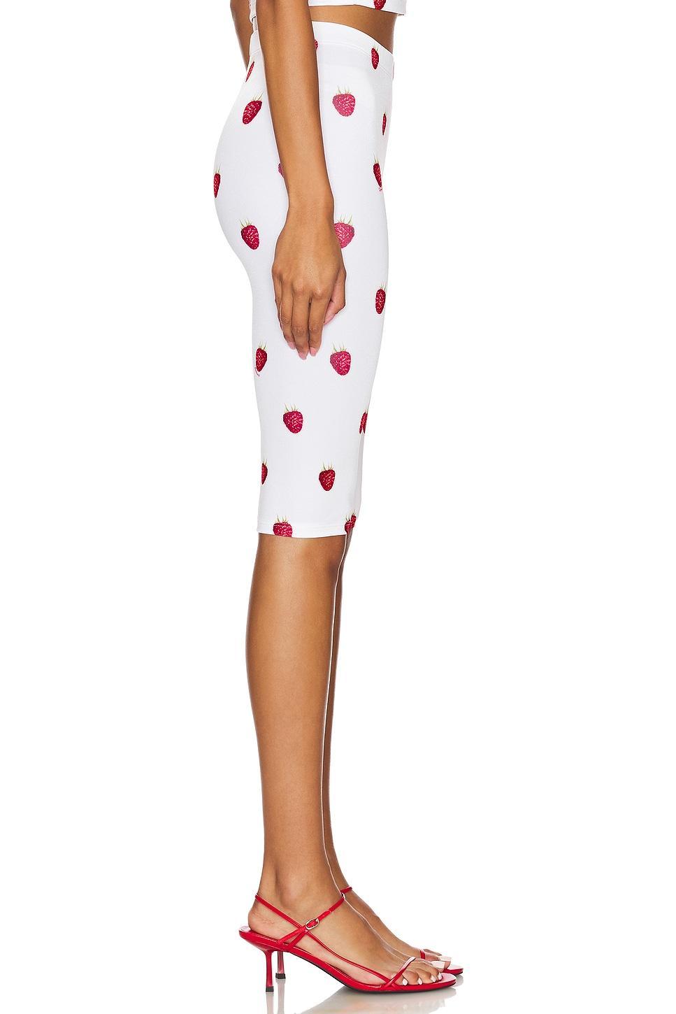 Raspberry Print Biker Shorts FIORUCCI Product Image