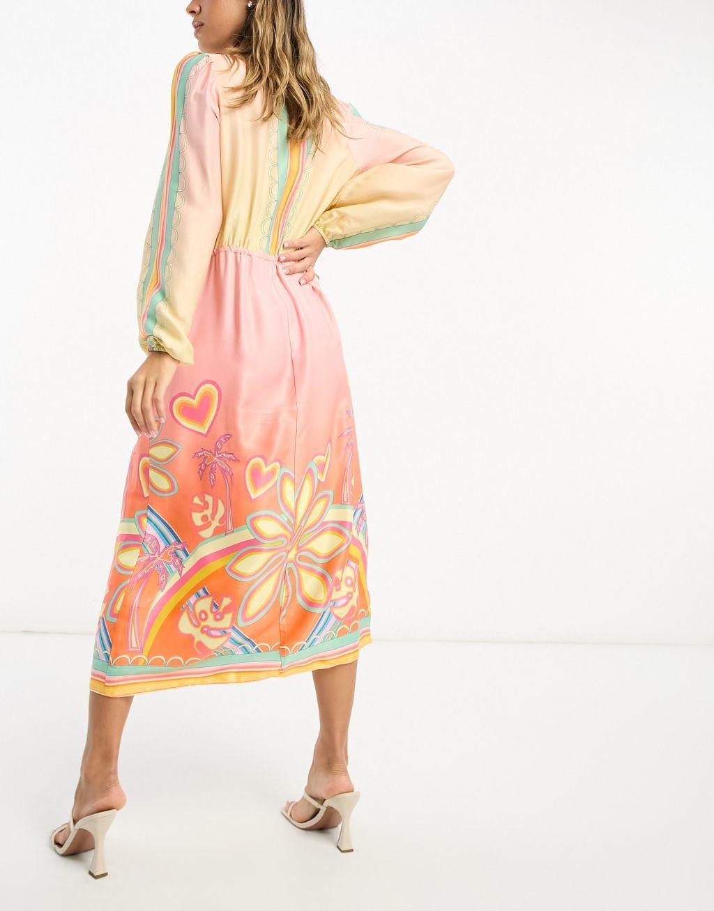 Never Fully Dressed plunge midaxi dress Product Image