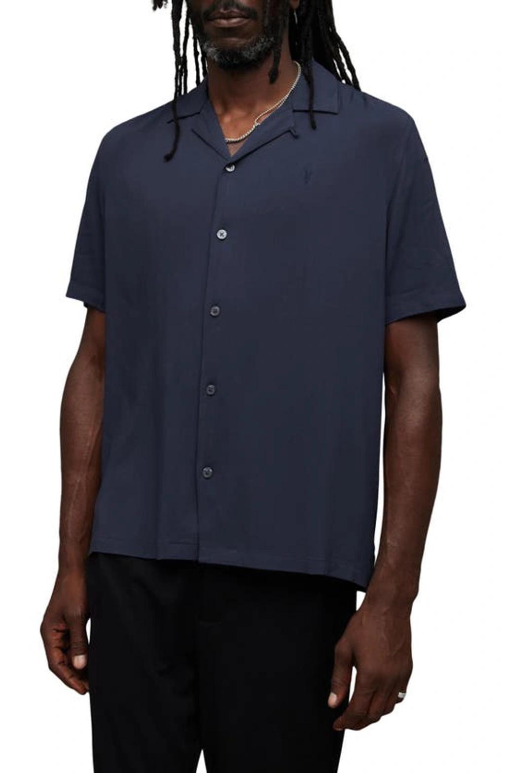 AllSaints Venice short sleeve shirt Product Image