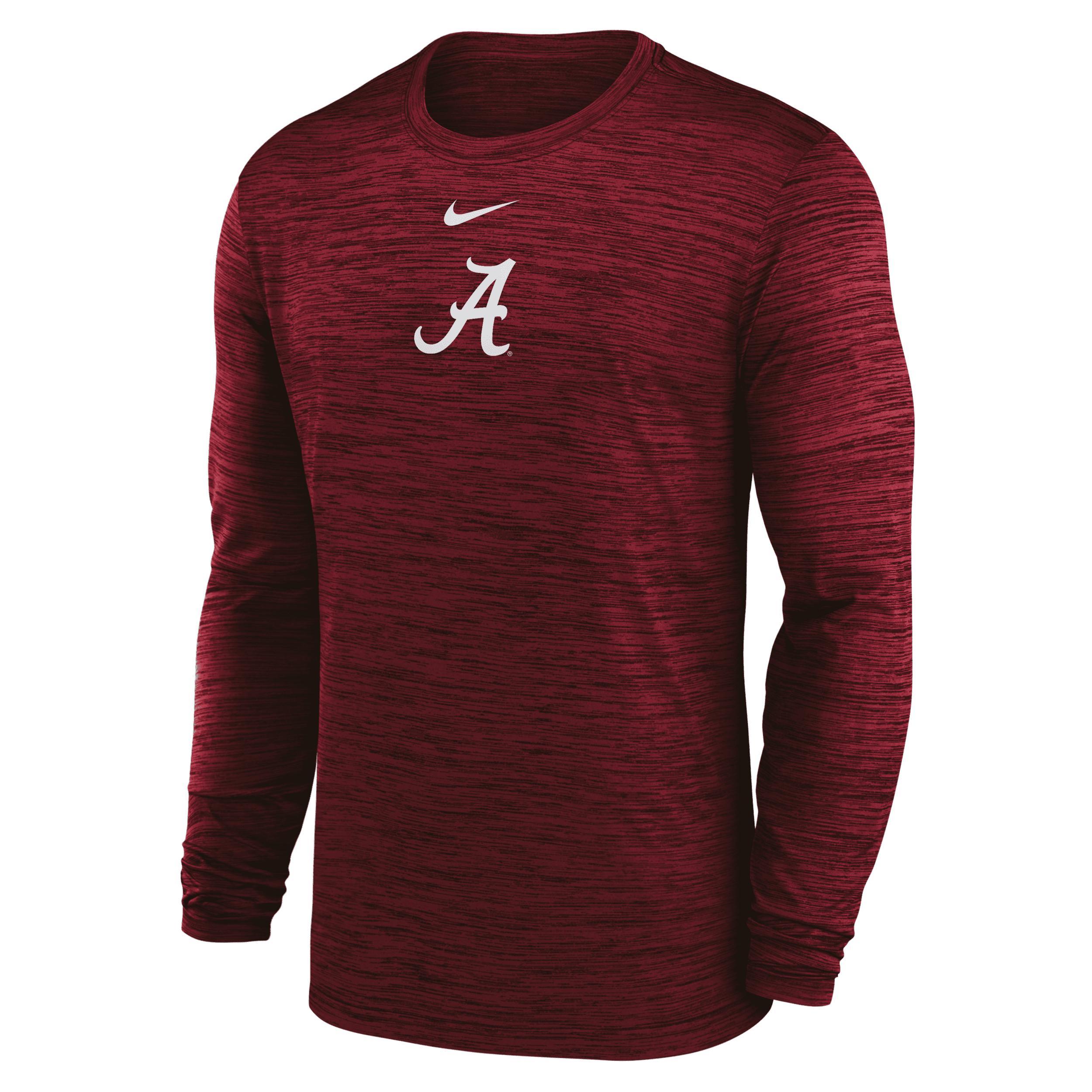 USC Sideline Velocity Nike Men's Dri-FIT College Long-Sleeve T-Shirt Product Image