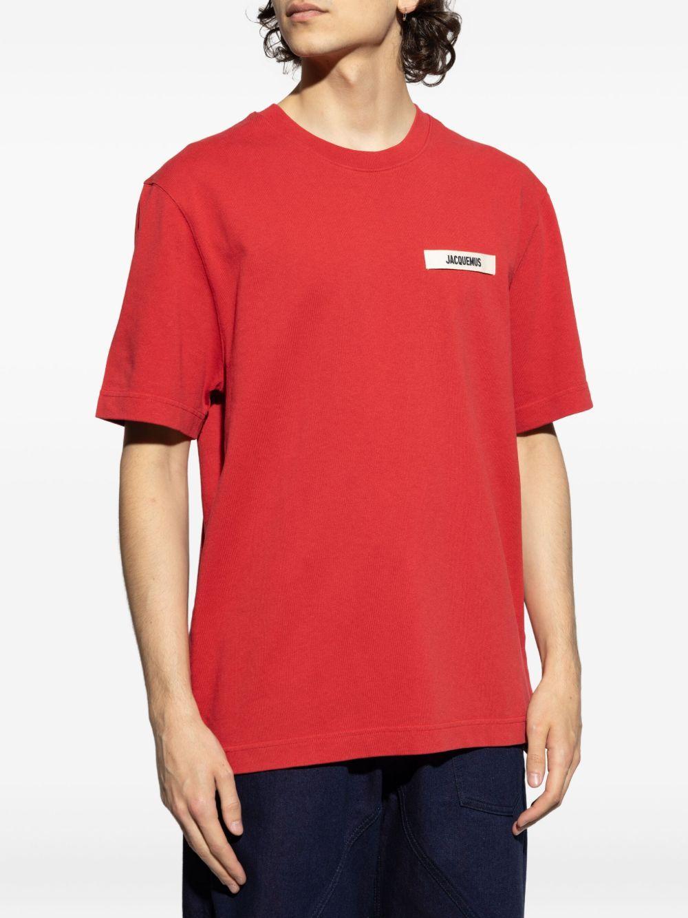 logo-print cotton T-shirt Product Image