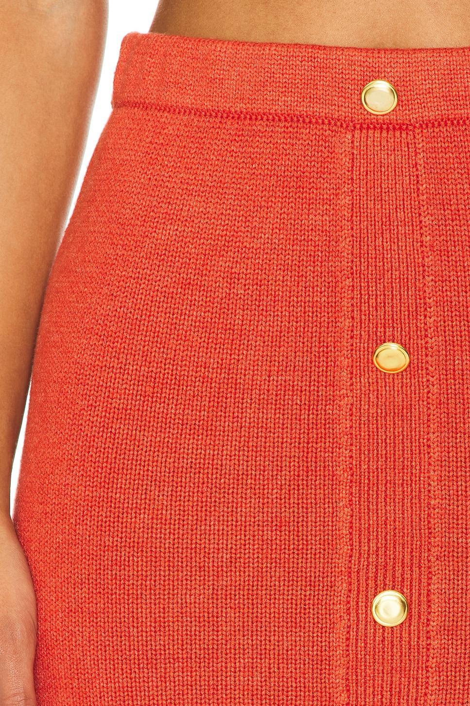 Lovers and Friends Christa Mini Skirt in Red Product Image
