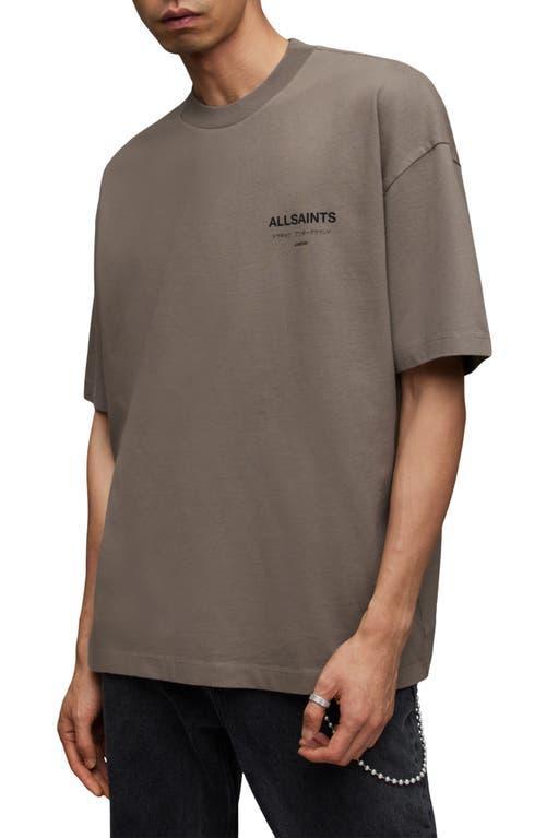 Allsaints Underground Organic Cotton Logo Graphic Tee Product Image