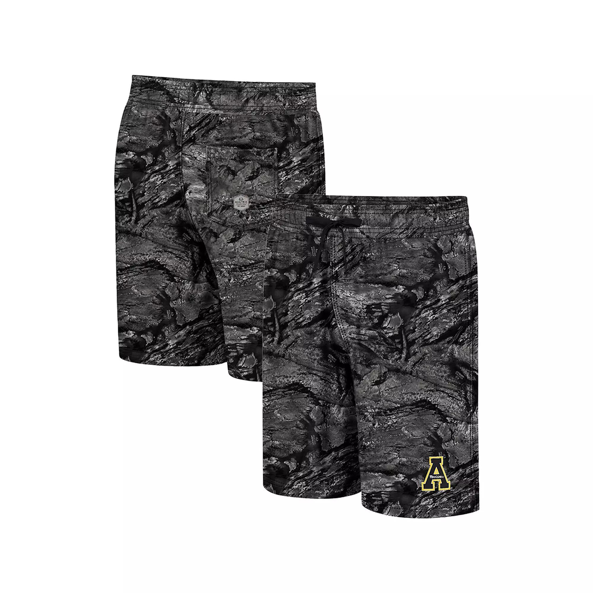 Men's Colosseum Charcoal Maryland Terrapins Realtree Aspect Ohana Swim Shorts, Size: Large Product Image