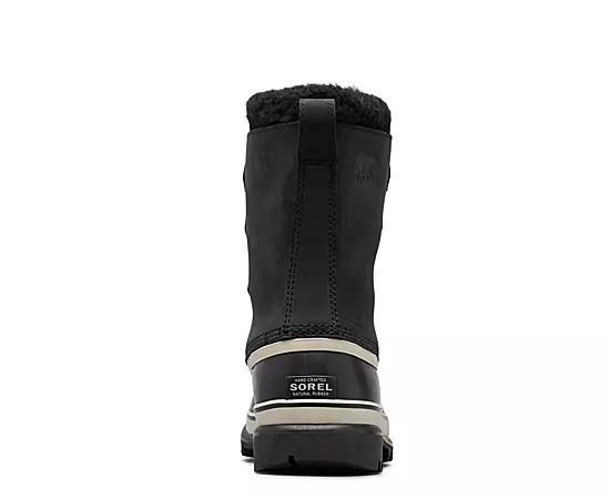 Sorel Mens Caribou Waterproof Nubuck Leather Cold-Weather Boots Product Image