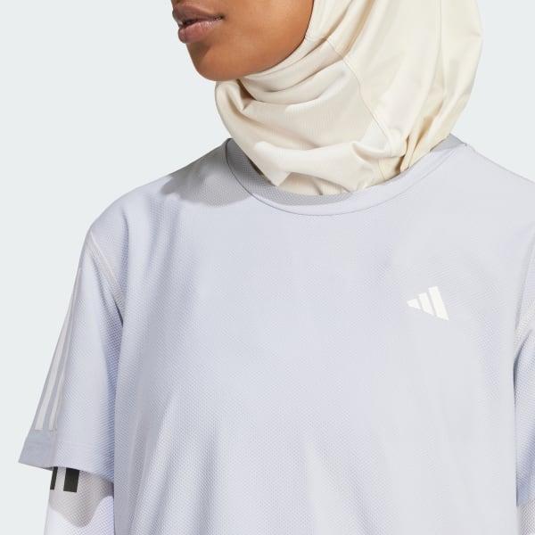 adidas Own The Run Tee Warm Clay S Womens Product Image