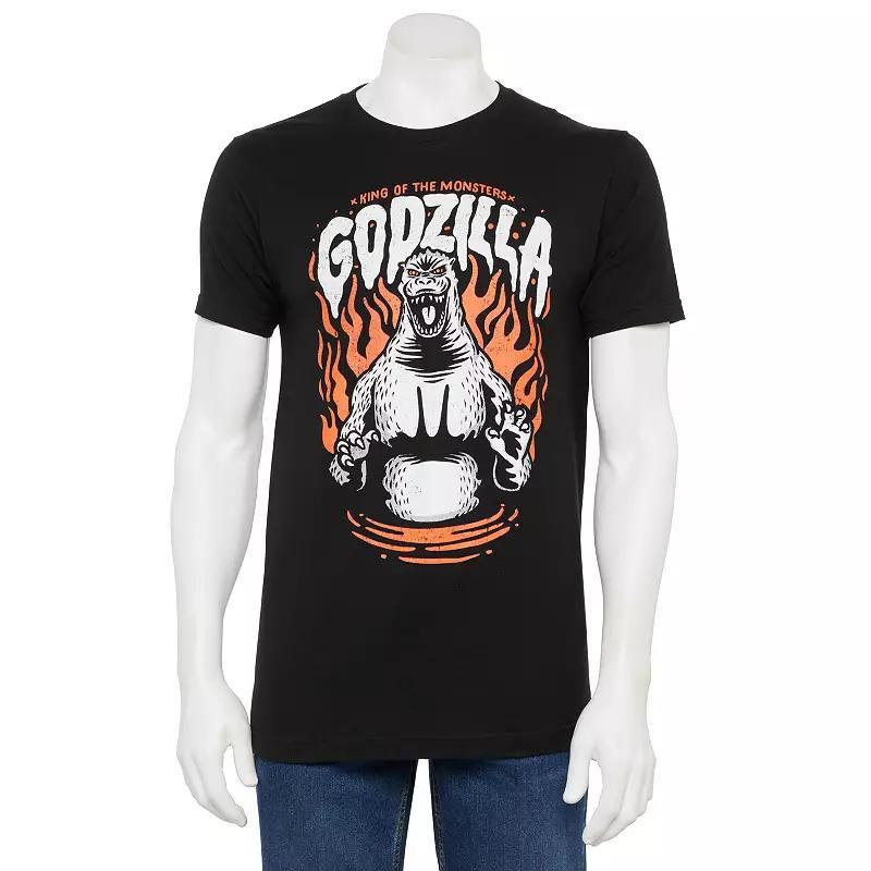 Men's Godzilla Classic King of the Monsters Graphic Tee, Size: XL, Black Product Image