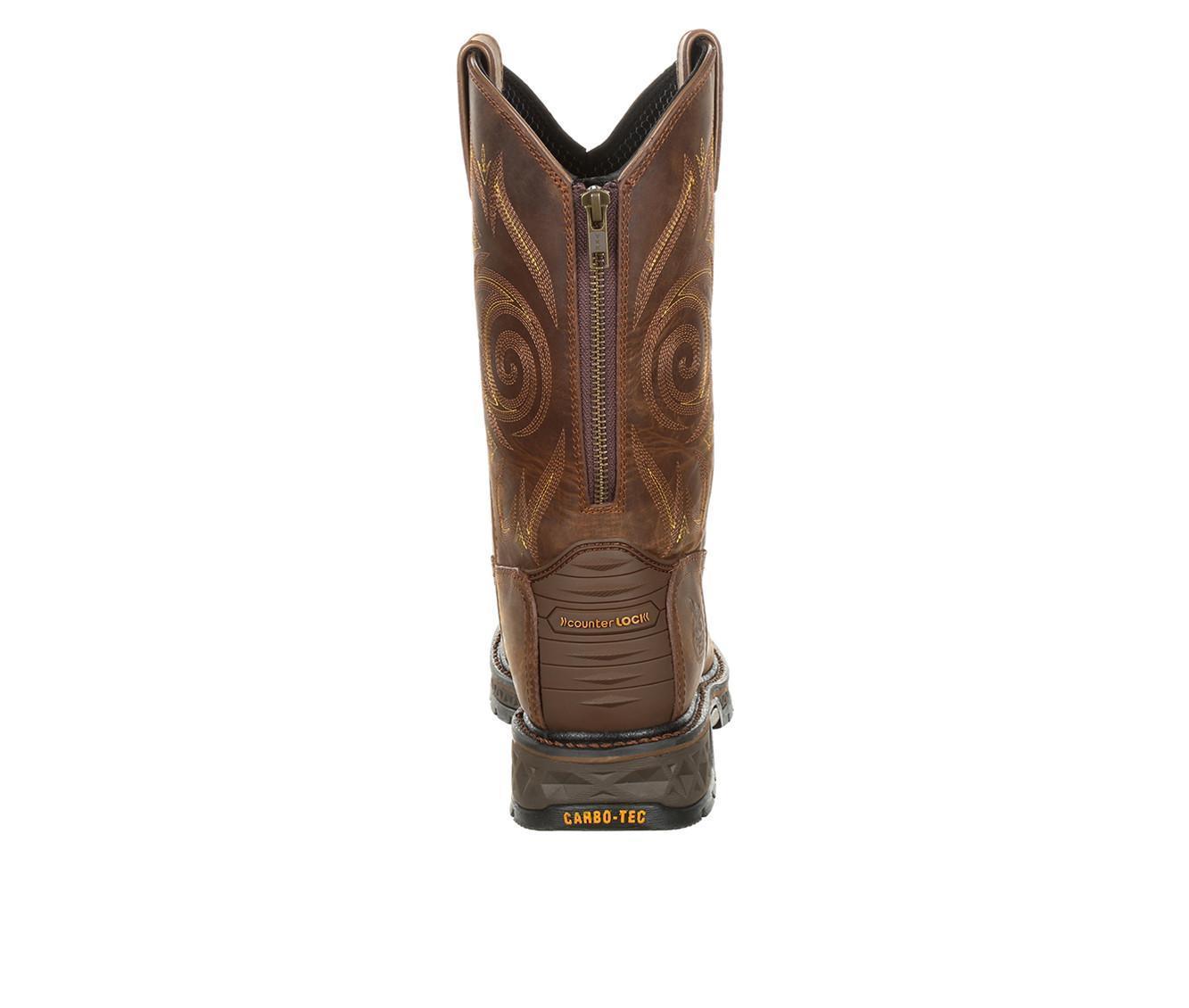 Men's Georgia Boot Carbo-Tec LT Composite Toe Waterproof Work Wellington Boots Product Image