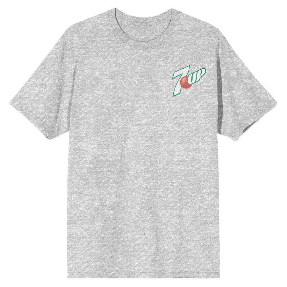 Juniors' 7UP Circle Art Logo Graphic Tee, Women's, Size: Medium, Gray Product Image