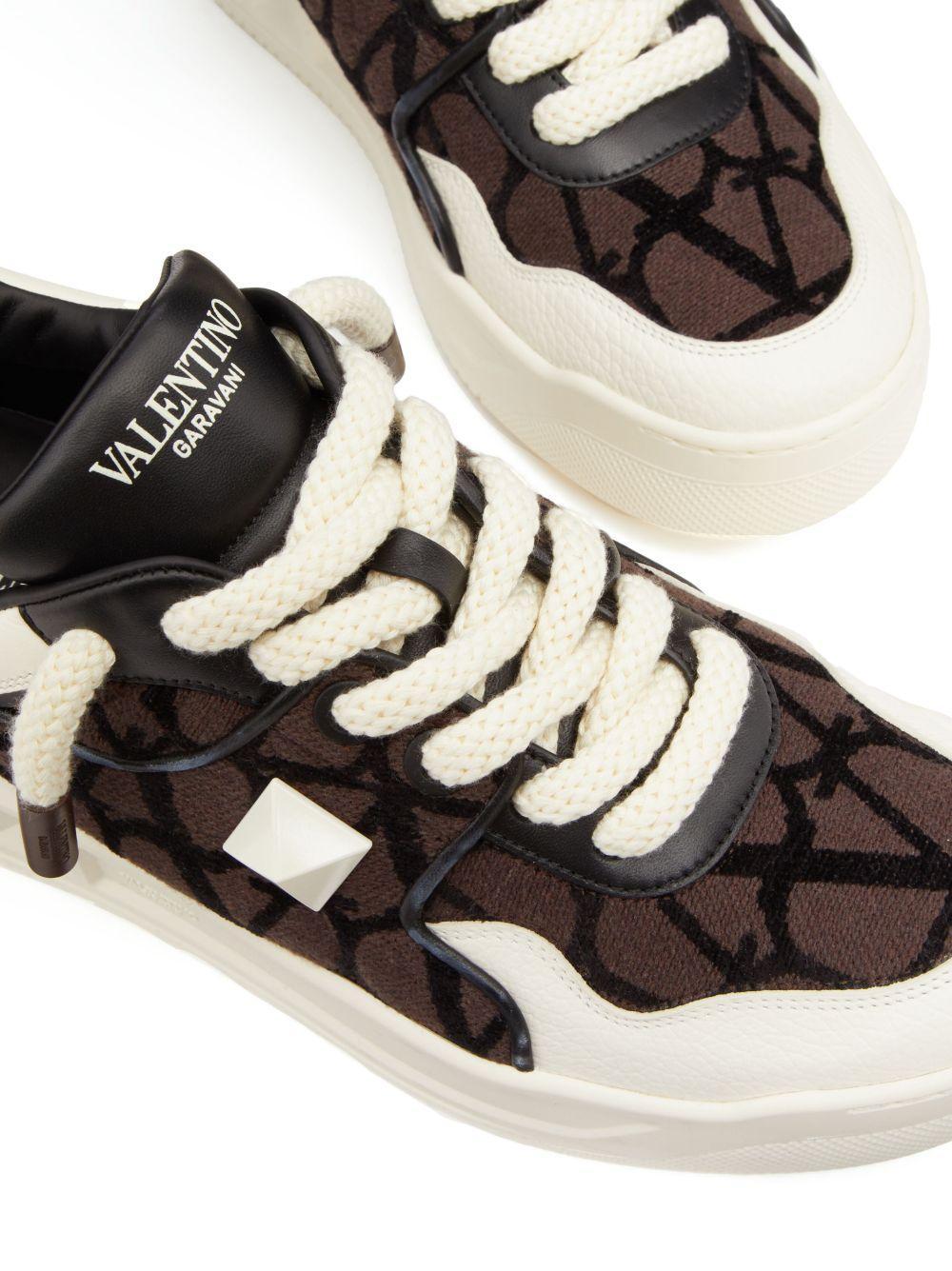One Stud XL leather sneakers Product Image